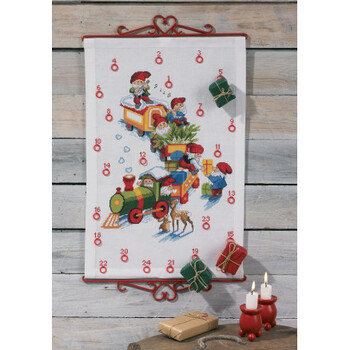 Adventskalender broderi