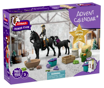 Schleich hester julekalender, adventskalender